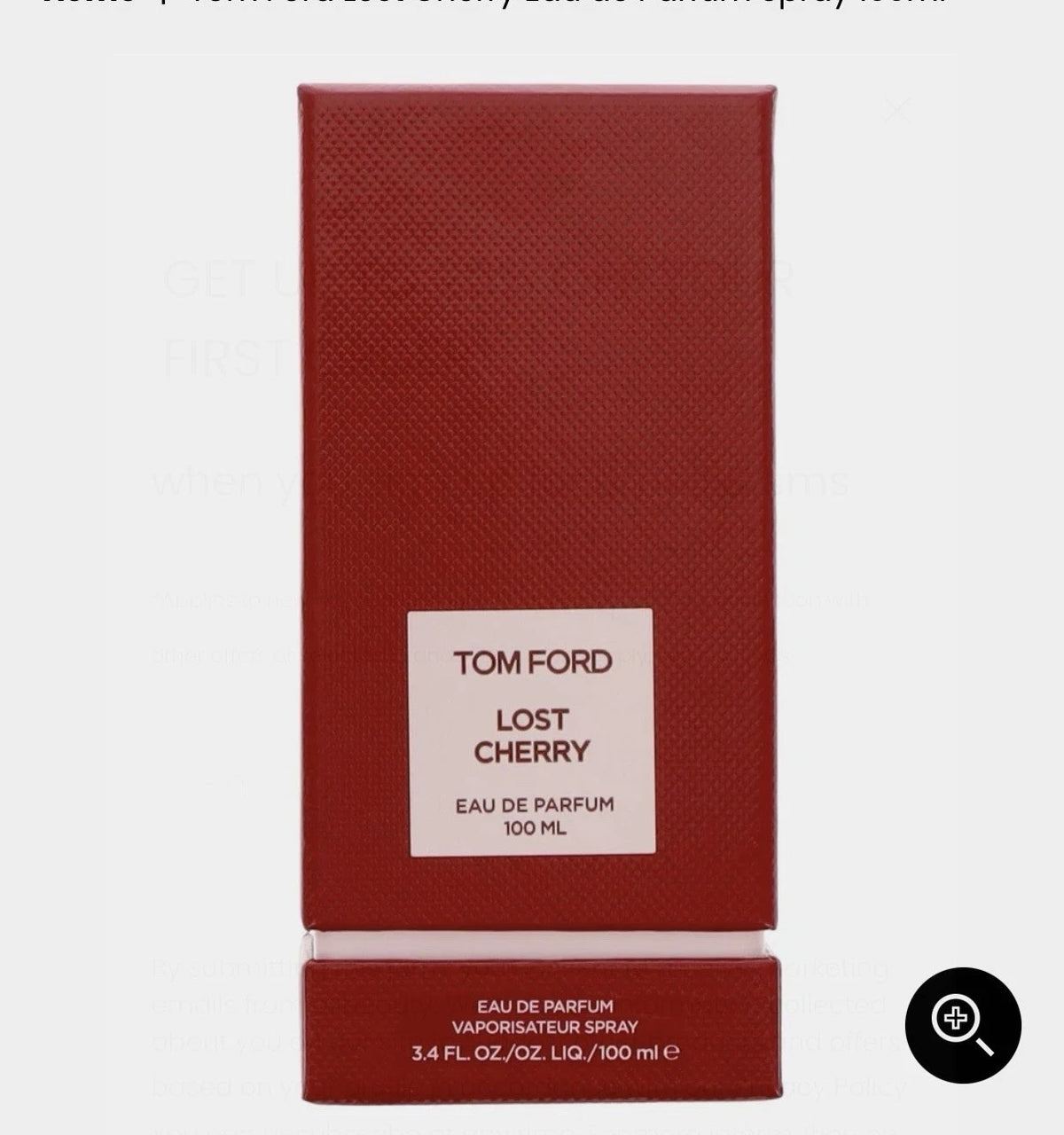Tom Ford Lost Cherry Eau de Parfum Spray 100ml – New & Sealed