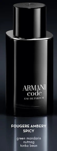 Giorgio Armani Code for Men Eau de Parfum Refillable 125ml