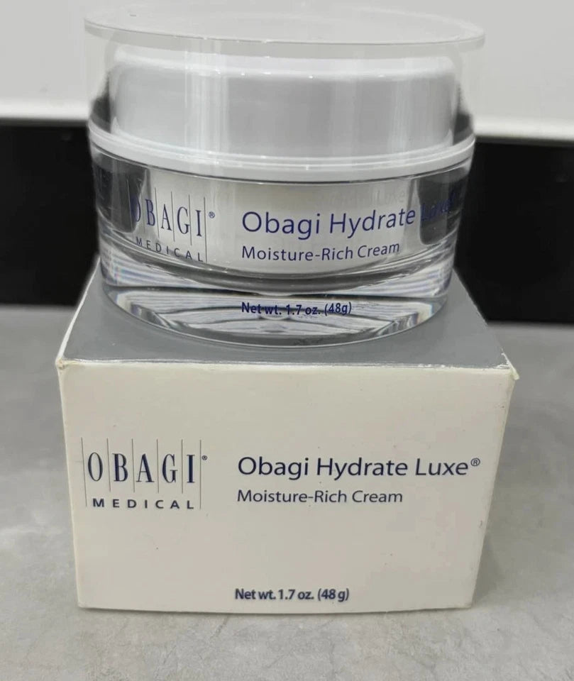 Obagi Hydrate Luxe Moisture-Rich Cream 48g / 1.7 oz – Hydrating Face Moisturizer