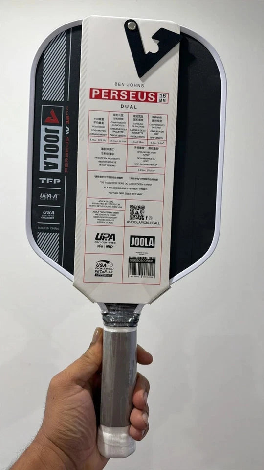 JOOLA Ben Johns Perseus IV DUAL 16mm Pickleball Paddle – Tournament Edition